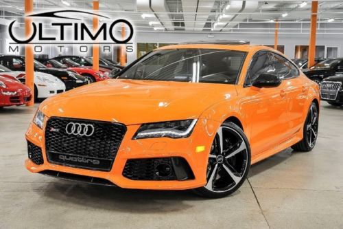 2014 audi rs7 1 of a kind special ordered celebrity owened $147k msrp 1,717 mi