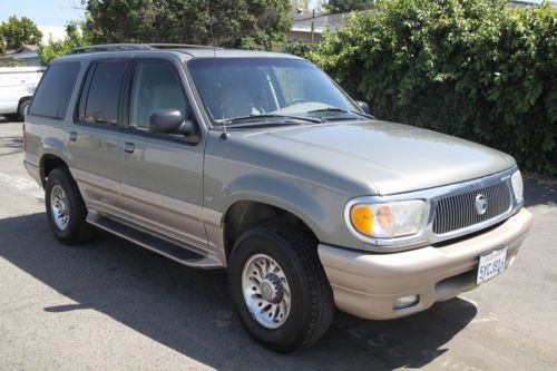 2001 mercury mountaineer 2wd automatic 8 cylinder no reserve