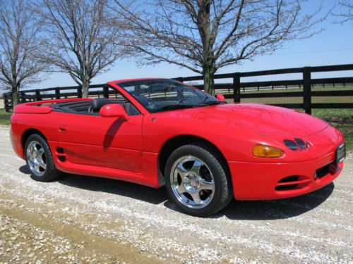 1995 mitsubishi 3000gt spyder sl with only 40k, out of a collection $58424 msrp