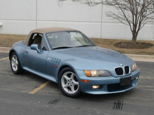 1998 bmw z3 roadster convertible 2-door 2.8l low 55,000 miles automatic leather