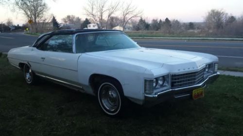 Rare 1971 chevy impala convertible w/ bb 402 that runs and drives!