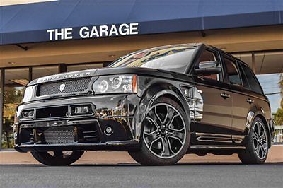 &#039;10 rover sport, supercharged,510hp, rare london revere hsr aero kit,22