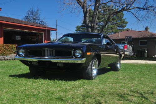 1972 plymouth barracuda (cuda) 340 4 speed