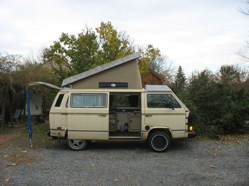 1982 volkswagen vanagon campmobile van camper 3-door 2.0l