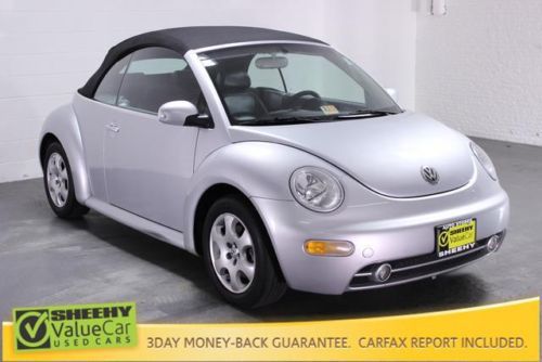 Glx certified beetle convertible leather power top