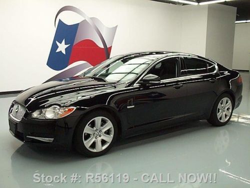 2010 jaguar xf heated leather sunroof navigation 41k mi texas direct auto