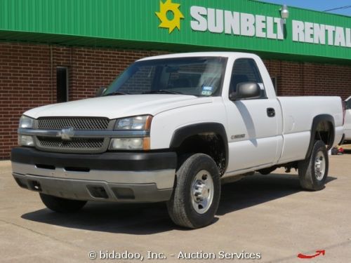 2003 chevrolet 2500hd silverado pickup truck 6.0l v8 a/t cold a/c 8&#039; bed bidadoo