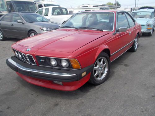 1986 bmw 635 no reserve