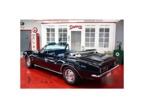 1967 Chevrolet Camaro Convertible Deepwater Blue Metallic V8, image 2