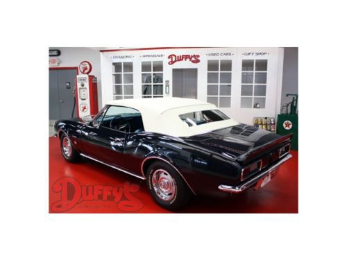 1967 Chevrolet Camaro Convertible Deepwater Blue Metallic V8, image 3