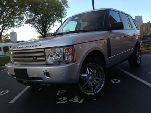 2003 land rover range rover hse sport utility 4-door 4.4l