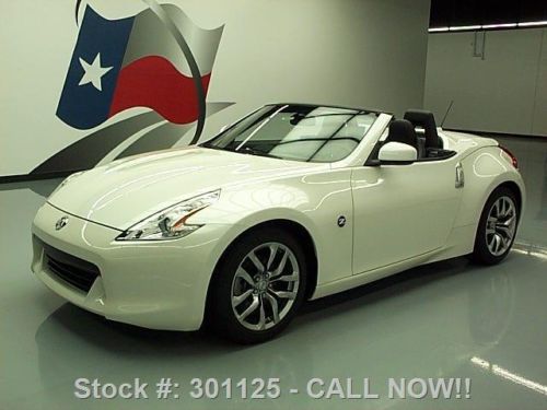 2010 nissan 370z touring roadster auto vent seats 15k texas direct auto