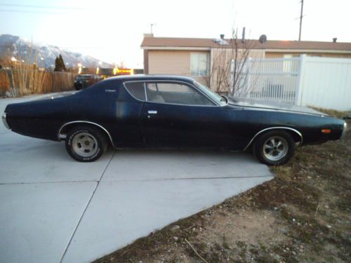 1972 dodge charger  hardtop 2-door 5.2l no reserve!!!!