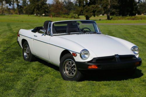 1979 mgb convertible with 32,000 miles