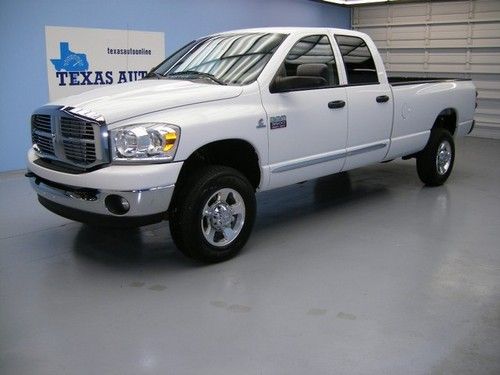 We finance!! 2008 dodge ram 3500 heavy duty slt cummins diesel 4x4 auto long bed