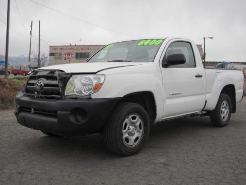 2010 toyota tacoma cab pickup damaged salvage runs! economical export welcome!!