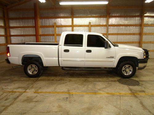 2005 chevrolet silverado 2500 hd ls crew cab pickup 4-door 6.6l diesel