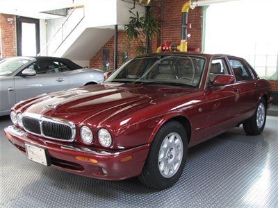 1998 jaguar xj8 carnival red, one owner, low miles