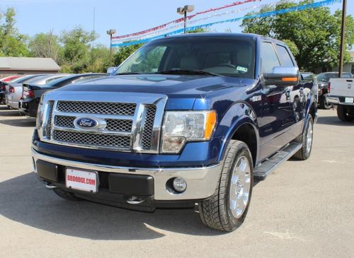5.4l v8 supercrew leather navigation sync sony audio bluetooth mp3 sunroof 4x4