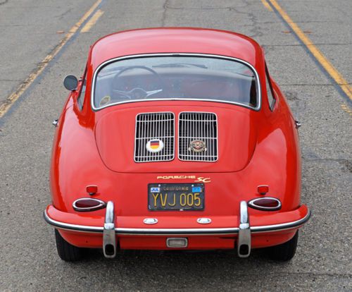 1964 Porsche 356 SC: All Numbers Matching Rare SC Coupe, Mechanically Overhauled, image 4