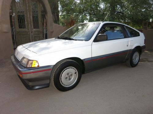 1987 honda civic crx 1.5 one owner 60k original miles zero rust !