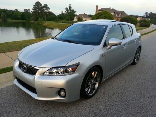 2012 lexus ct200h f-sport premium hatchback 4-door 1.8l