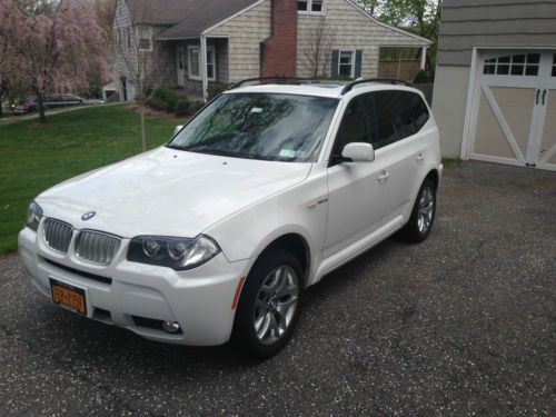 2008 bmw x3 3.0si sport utility 4-door 3.0l m sport package excellent condition