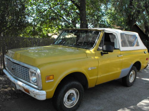 1972 chevy k-5 blazer california two owner 70,000 mile survivor must see!!!