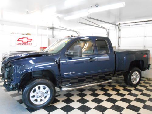 2012 Chevrolet Silverado 2500HD Ext Cab 4x4 15K NO RESERVE Salvage Rebuildable, image 2