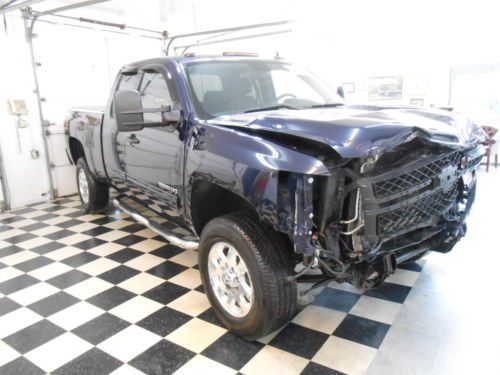 2012 Chevrolet Silverado 2500HD Ext Cab 4x4 15K NO RESERVE Salvage Rebuildable, image 11
