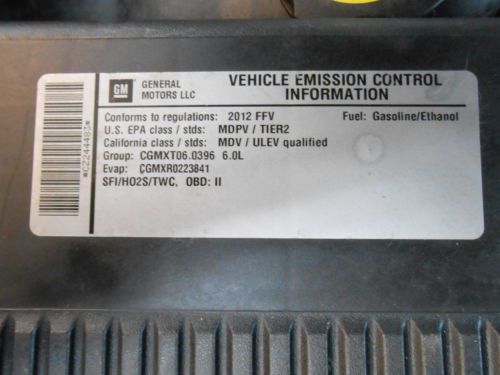 2012 Chevrolet Silverado 2500HD Ext Cab 4x4 15K NO RESERVE Salvage Rebuildable, image 36