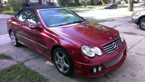 2005 Mercedes-CLK500 AMG,Convertible,Navi.,Lthr,Xenon,76K.Clean, US $15,400.00, image 3