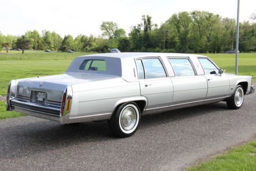 1987 CADILLAC FLEETWOOD BROUGHAM 11K ACTUAL MILES 1OWNER STRETCH LIMO NO RESERVE, image 13