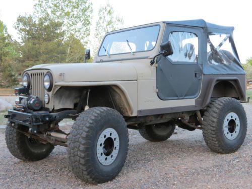 1984 jeep cj7    v8  4 speed  no reserve
