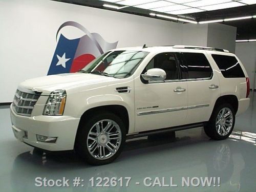 2011 cadillac escalade platinum awd sunroof nav dvd 26k texas direct auto