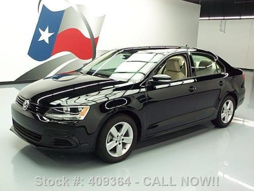 2012 volkswagen jetta tdi diesel 6-speed htd seats 50k texas direct auto
