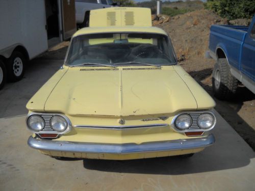 1963 corvair monza 900 spyder turbo manual trans california no rust project