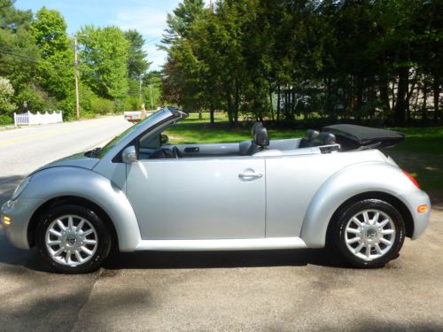 2004 volkswagon beetle-new convertible 90k. 5spd. nice!!!