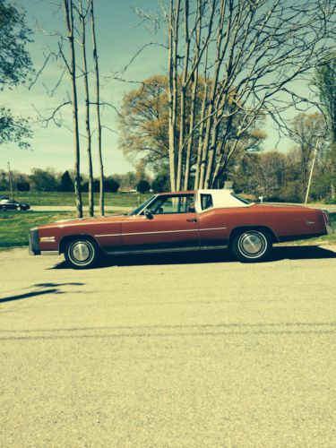 1975 cadillac eldorado base coupe 2-door 8.2l