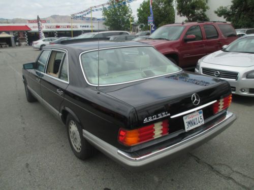 1991 Mercedes-Benz 420SEL Base Sedan 4-Door 4.2L, image 4