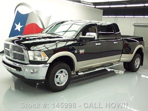 2010 dodge ram 3500 laramie mega 4x4 diesel drw sunroof texas direct auto