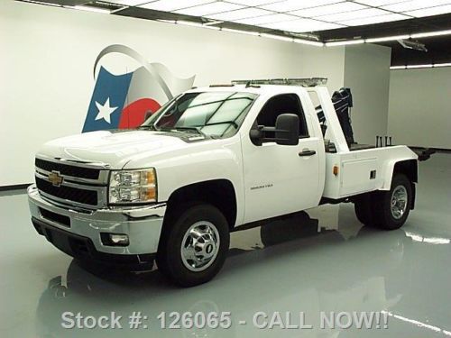 2012 chevy silverado 3500 hd lt reg cab tow wrecker 57k texas direct auto