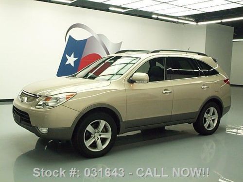 2008 hyundai veracruz ltd 7pass sunroof htd leather 54k texas direct auto