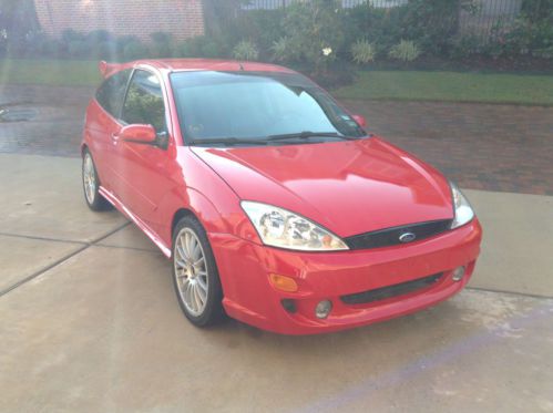 Red svt focus jackson racing supercharger