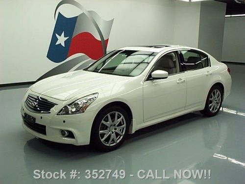 2011 infiniti g37x sport sedan awd sunroof nav rear cam texas direct auto