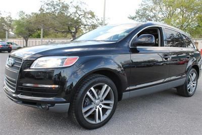 2007 black audi q7 4door suv