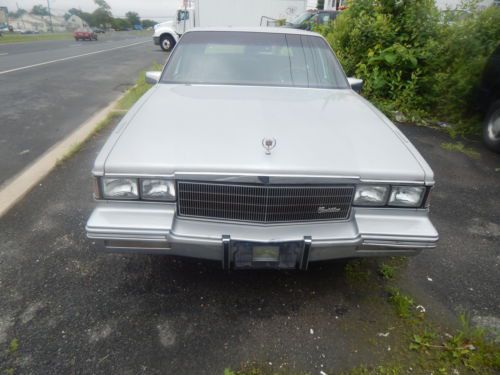 1986 cadillac sedan deville   one owner, bought from estate