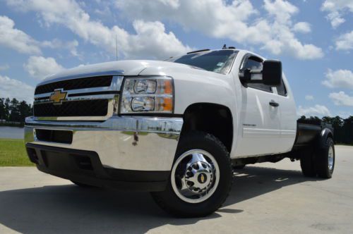 2011 chevrolet silverado 3500 extended cab lt diesel 4x4 welding bed