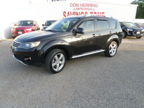 09 outlander xls v6 leather navigation backup camera sunroof 3rd row