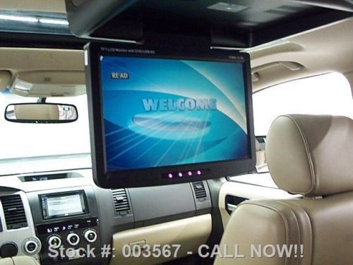 2008 TOYOTA SEQUOIA LIMITED SUNROOF NAV DVD LEATHER 46K TEXAS DIRECT AUTO, US $28,980.00, image 11